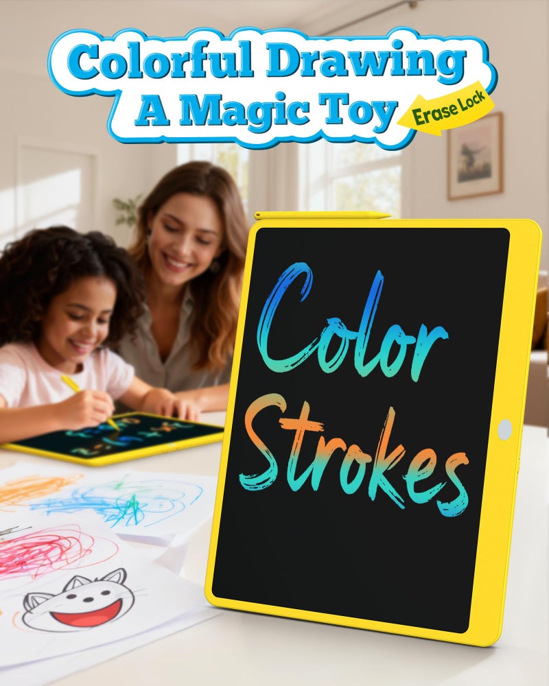bravokids وسادات دودل مقاس 16 بوصة باللون الأصفر الداكن - Image 5
